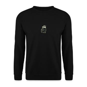 Mister Dax - Unisex Pullover - Schwarz - Vorne - Alina (178cm) & Michal (187cm)