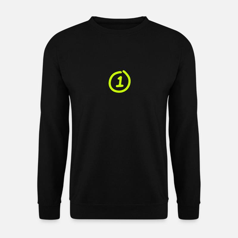 Nummer eins Farbe Neon:Einfach etwas neues! - Unisex Pullover - Schwarz