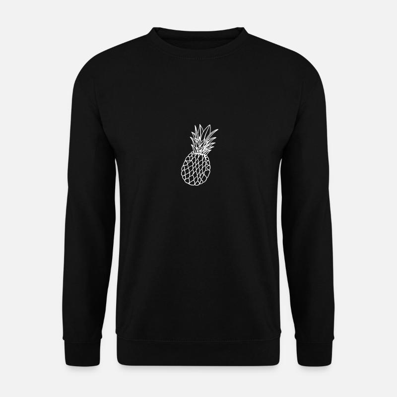 Pineapple hand drawn - Unisex Sweatshirt - black