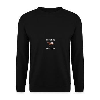 Appaloosa Horse Ranchers Riders Horse Show - Unisex Pullover - Schwarz - Vorne - Alina (178cm) & Michal (187cm)