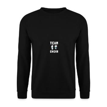 Choir Director Band Director And Choir Teacher - Unisex Pullover - Schwarz - Vorne - Alina (178cm) & Michal (187cm)