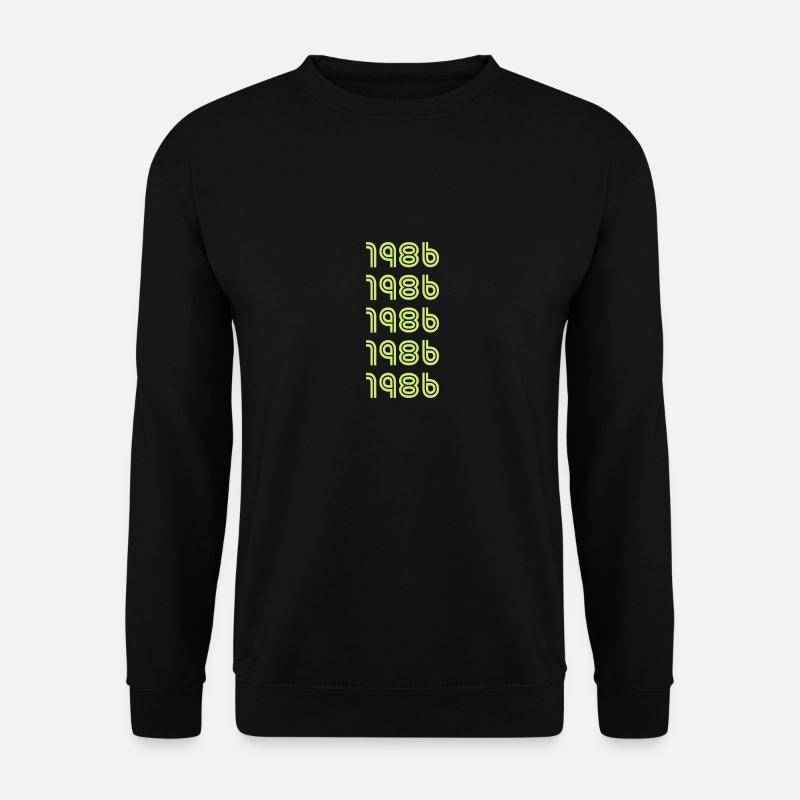 1986 - Unisex Pullover - Schwarz