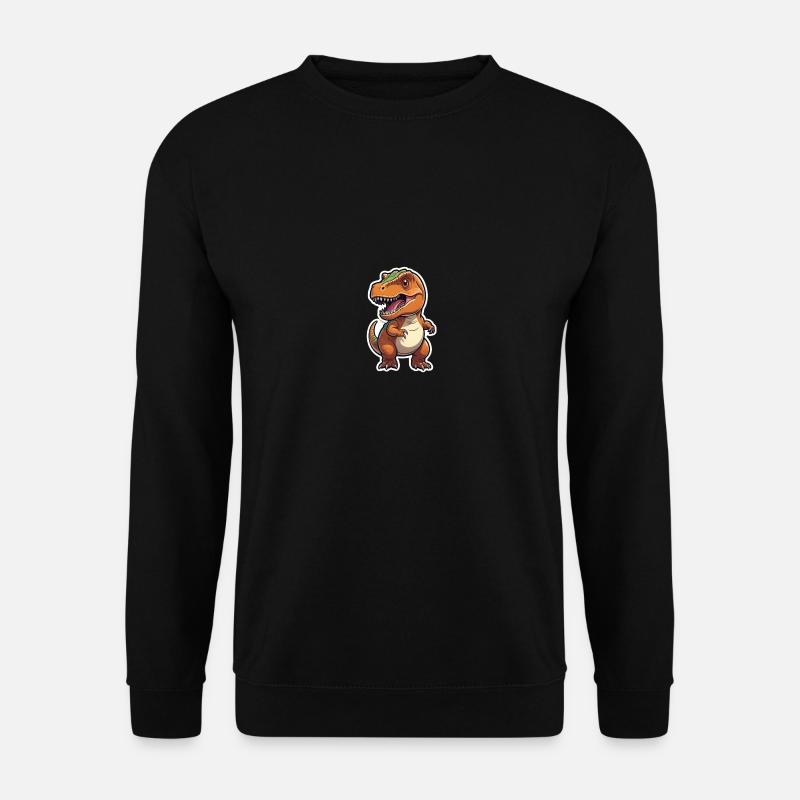 T-Rex - Unisex Pullover - Schwarz