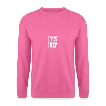 Year 75 - Unisex Sweatshirt - pink - Front