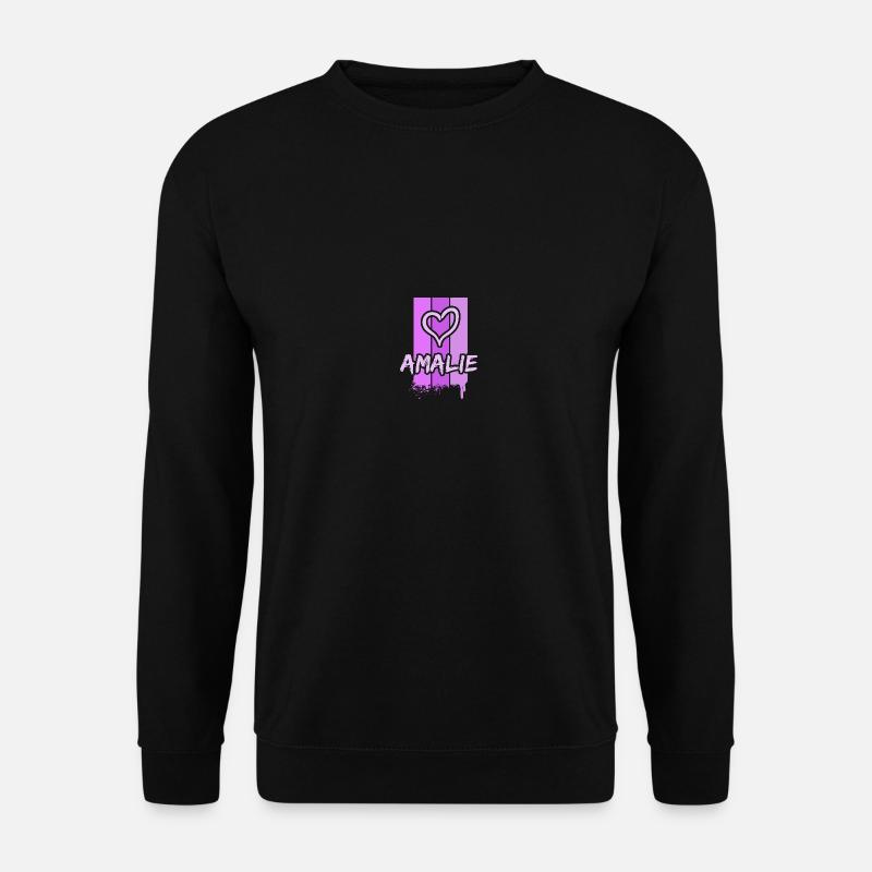 Gift for Amalie - Unisex Sweatshirt - black