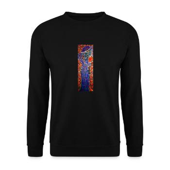 ELEGANCE - Unisex Sweatshirt - black - Front - Alina (178cm) & Michal (187cm)