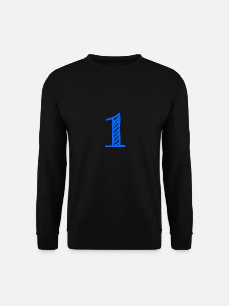 1. 1 JAHR. 1. JAHRESTAG. 1 JAHR GEBURTSTAG - Unisex Pullover - Schwarz
