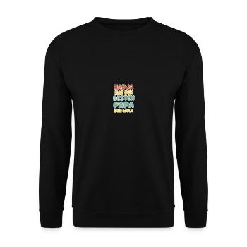 Nadja - Sweat-shirt Unisexe - noir - Devant - Alina (178cm) & Michal (187cm)