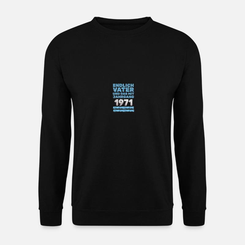 Vater 1971 - Unisex Pullover - Schwarz