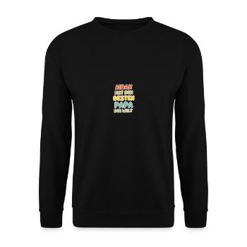 Bébé Aidan - Sweat-shirt Unisexe - noir - Devant - Alina (178cm) & Michal (187cm)