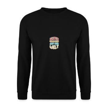Berufung Keramiker - Unisex Pullover - Schwarz - Vorne - Alina (178cm) & Michal (187cm)