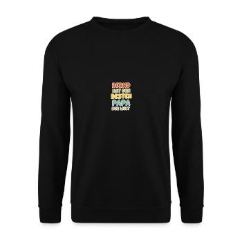 Bernd bébé - Sweat-shirt Unisexe - noir - Devant - Alina (178cm) & Michal (187cm)