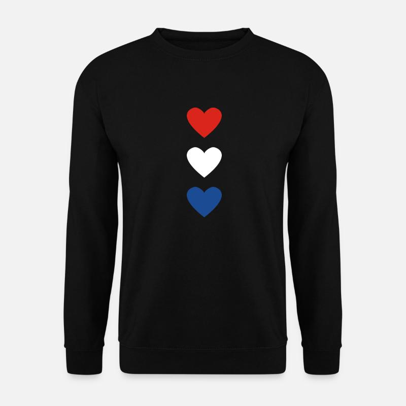 Love Netherlands Holland - Unisex Sweatshirt - black