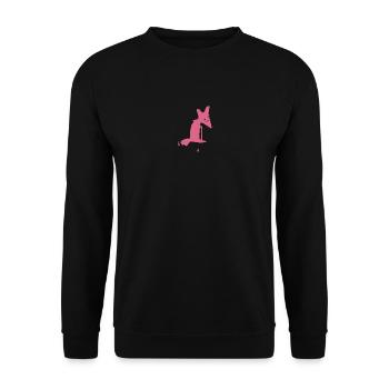 I.m-o.k - Unisex Pullover - Schwarz - Vorne - Alina (178cm) & Michal (187cm)