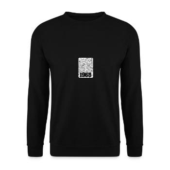 1965 - Unisex Sweatshirt - black - Front - Alina (178cm) & Michal (187cm)