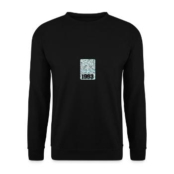 1993 - Unisex Sweatshirt - black - Front - Alina (178cm) & Michal (187cm)