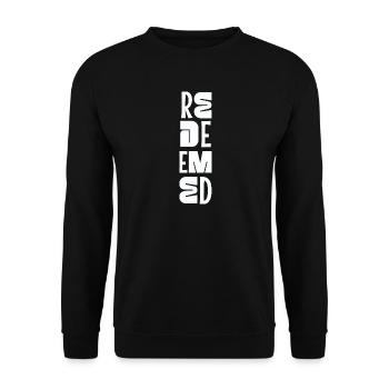 Be Still And Know Psalm 46:10 Christlicher Glaube - Unisex Pullover - Schwarz - Vorne - Alina (178cm) & Michal (187cm)