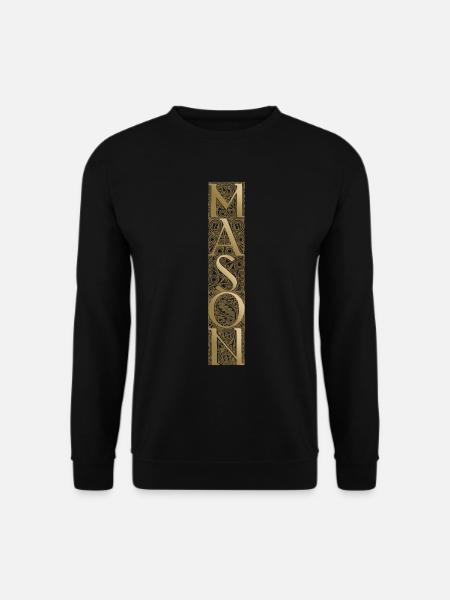 Masonic Freemasonry Fraternal - Unisex Pullover - Schwarz