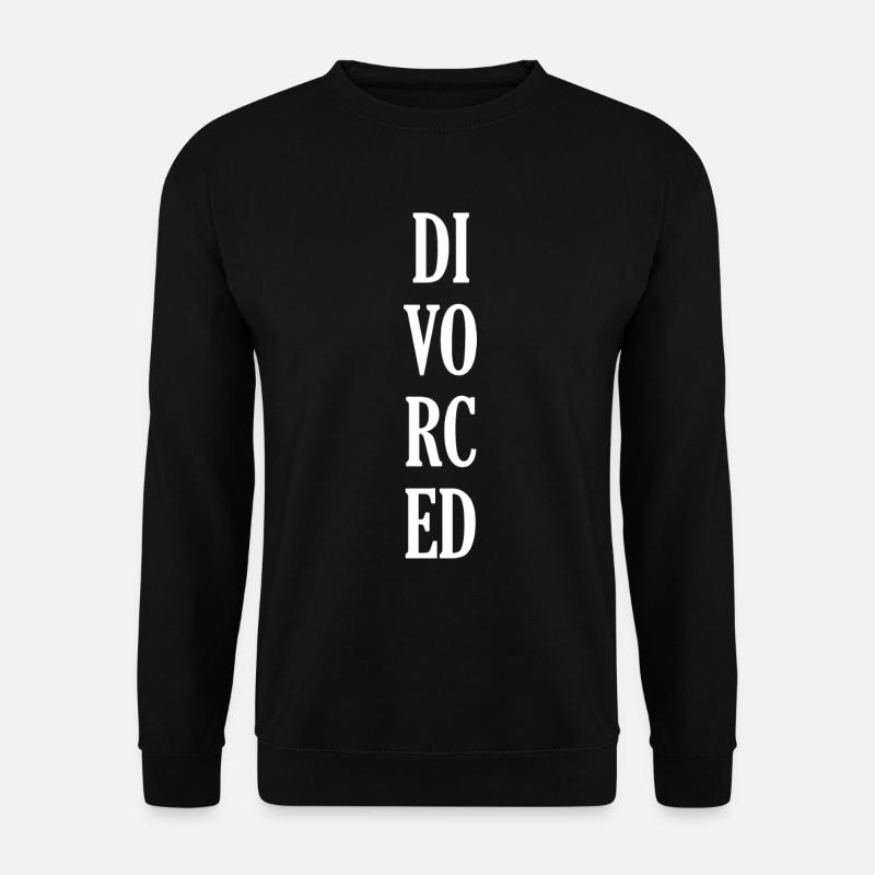 Divorced - Unisex Pullover - Schwarz