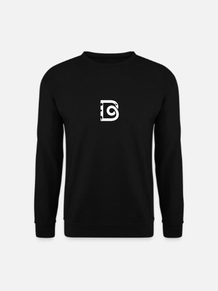 Looped B - Unisex Sweatshirt - black