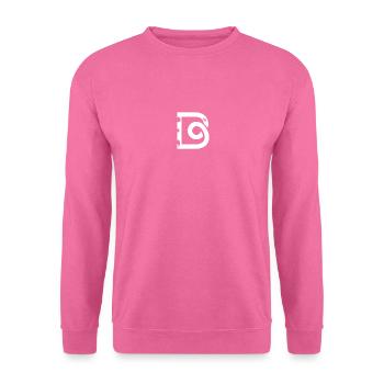 Looped B - Unisex Sweatshirt - pink - Front