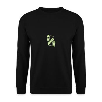 Couple Jesse - Unisex Pullover - Schwarz - Vorne - Alina (178cm) & Michal (187cm)