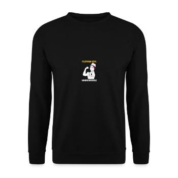 Philippinen Filipina Stolz Flagge Pinay I Geschenk - Unisex Pullover - Schwarz - Vorne - Alina (178cm) & Michal (187cm)