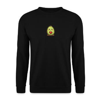 Avocat heureux - Sweat-shirt Unisexe - noir - Devant - Alina (178cm) & Michal (187cm)