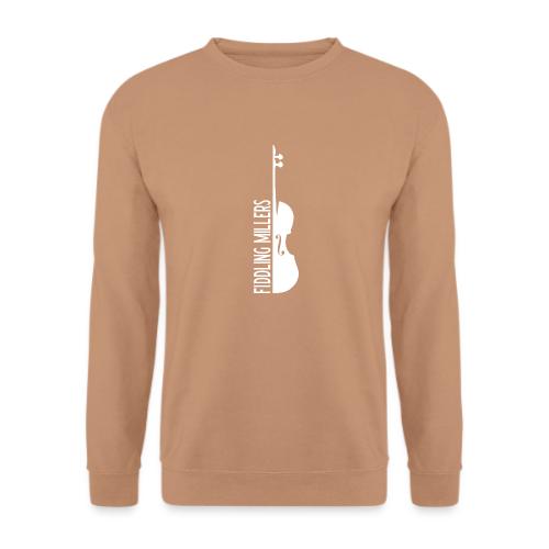 FIDDLING WHIITE - Unisex Pullover
