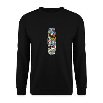 Kitesurf 3 - Sweat-shirt Unisexe - noir - Devant - Alina (178cm) & Michal (187cm)