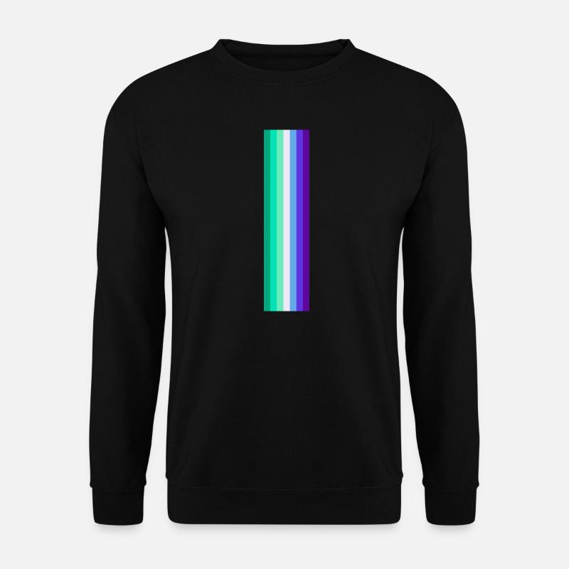Human Human Rainbow Gift Idea Rainbow flag - Unisex Sweatshirt - black
