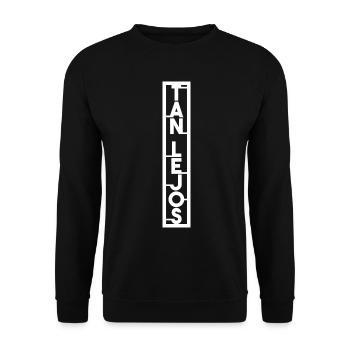 Tan Lejos (So Far) - Inspired by Décima Víctima - Unisex Sweatshirt - black - Front - Alina (178cm) & Michal (187cm)