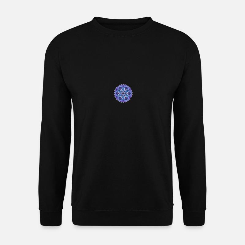 Mandala - Unisex Pullover - Schwarz