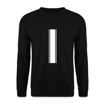 bandes de course - Sweat-shirt Unisexe - noir - Devant - Alina (178cm) & Michal (187cm)