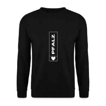 Palatinate - Unisex Sweatshirt - black - Front - Alina (178cm) & Michal (187cm)