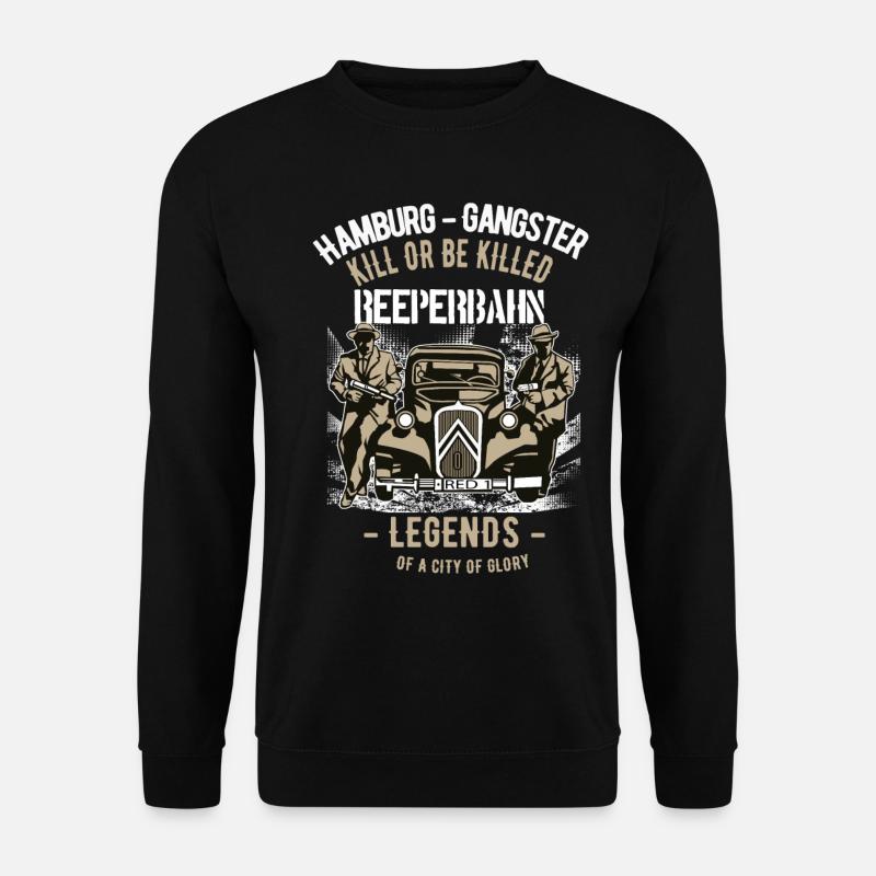 Hamburg Gangster - Unisex Pullover - Schwarz