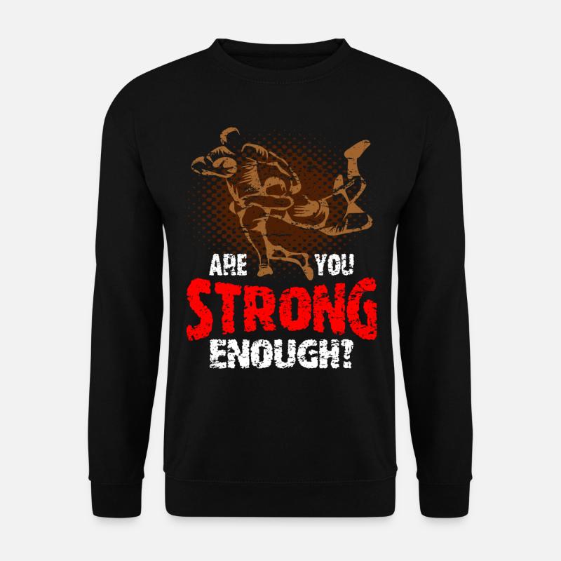 rugby - Sweat-shirt Unisexe - noir