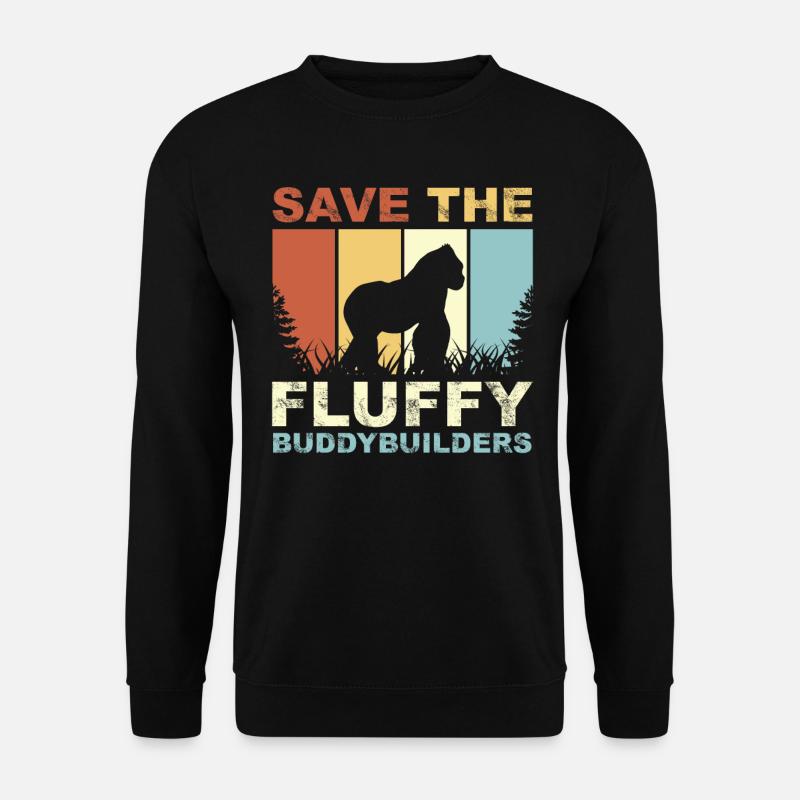 Gorilla Animal Keeper - Unisex Sweatshirt - black