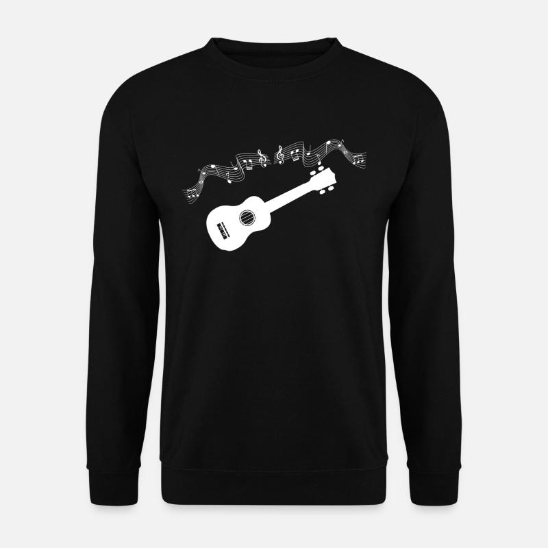 Ukulele - Unisex Pullover - Schwarz
