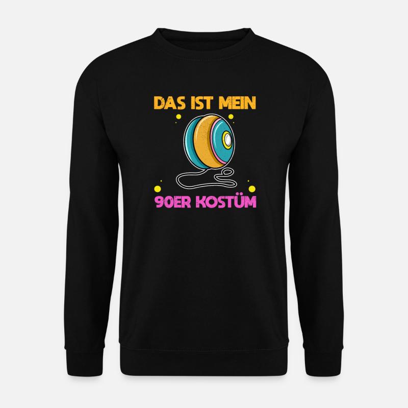 Retro 90er Jahre 90er Kind - Unisex Pullover - Schwarz
