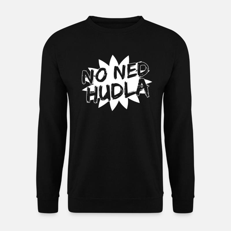 Schwaben Sprüche Schwäbisch - Unisex Pullover - Schwarz