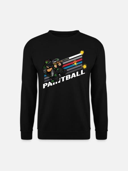 paintball gotcha markierer paintballer - Unisex Sweatshirt - black