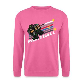 paintball gotcha markierer paintballer - Unisex Sweatshirt - pink - Front