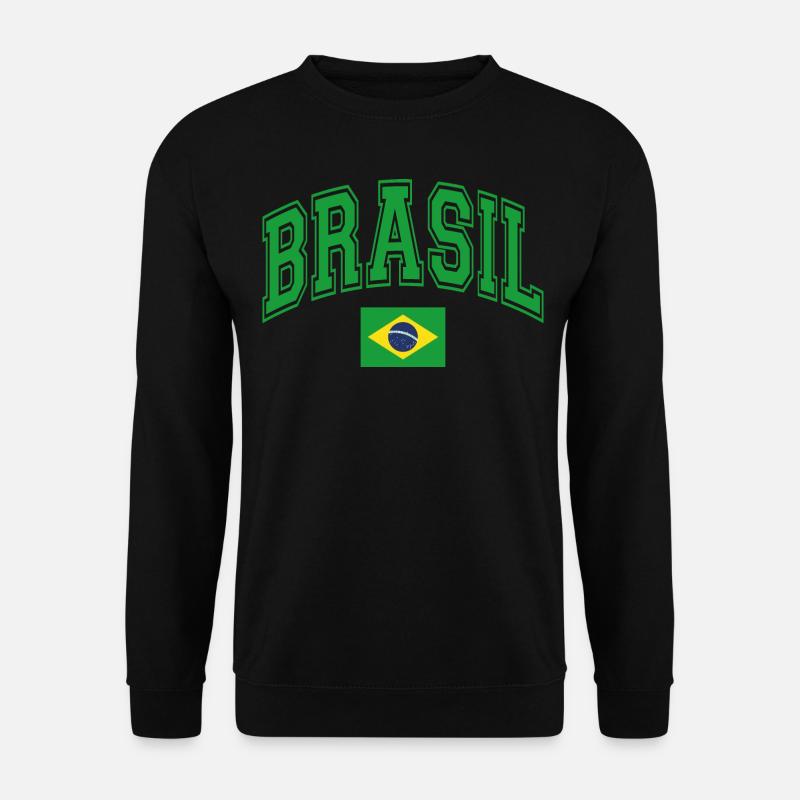 Brasilien - Unisex Pullover - Schwarz