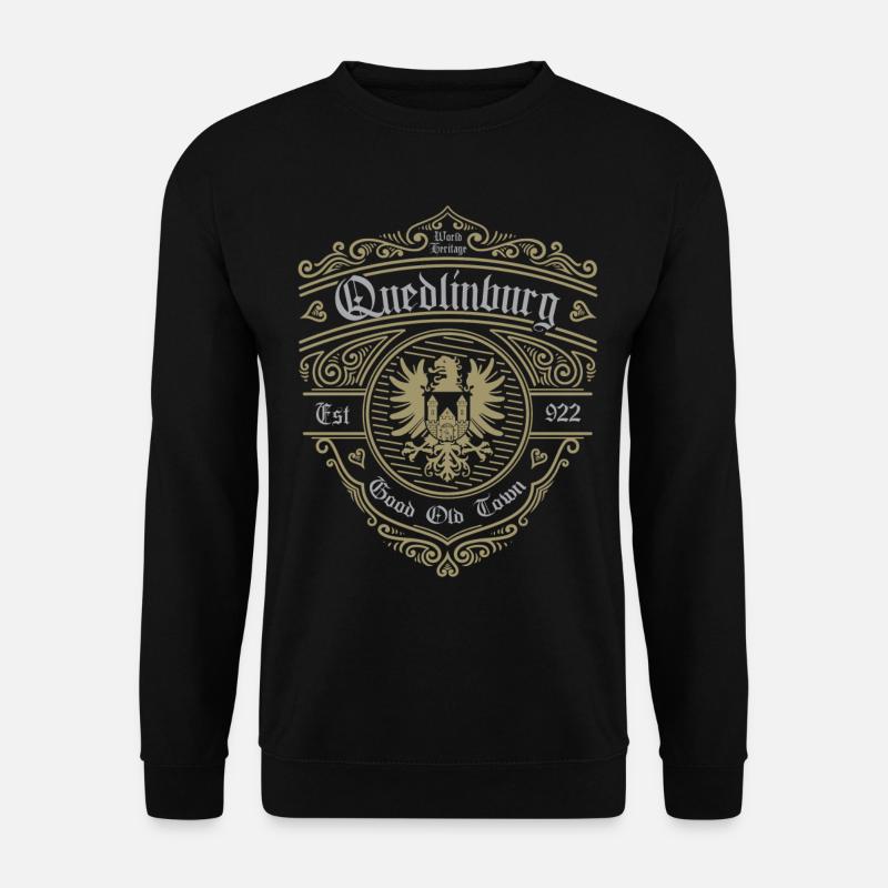 Quedlinburg (Good-Old-Town-Edition) - Unisex Pullover - Schwarz