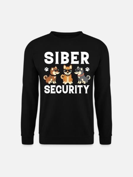 Husky tshirt - Unisex Sweatshirt - black