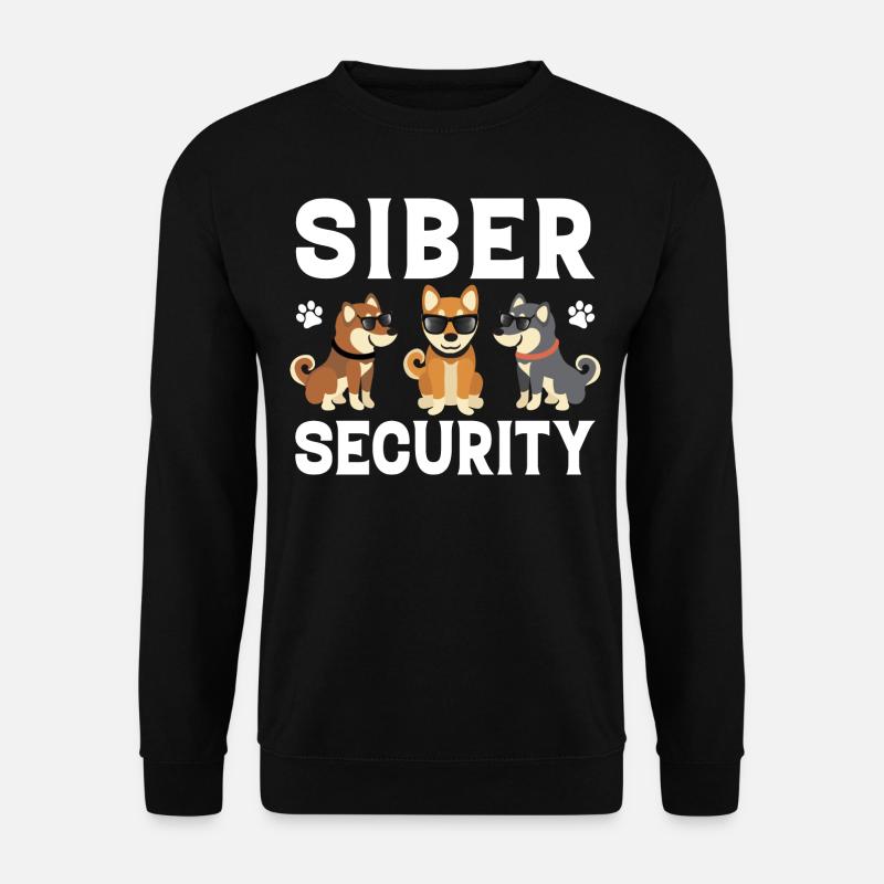 Husky tshirt - Unisex Sweatshirt - black