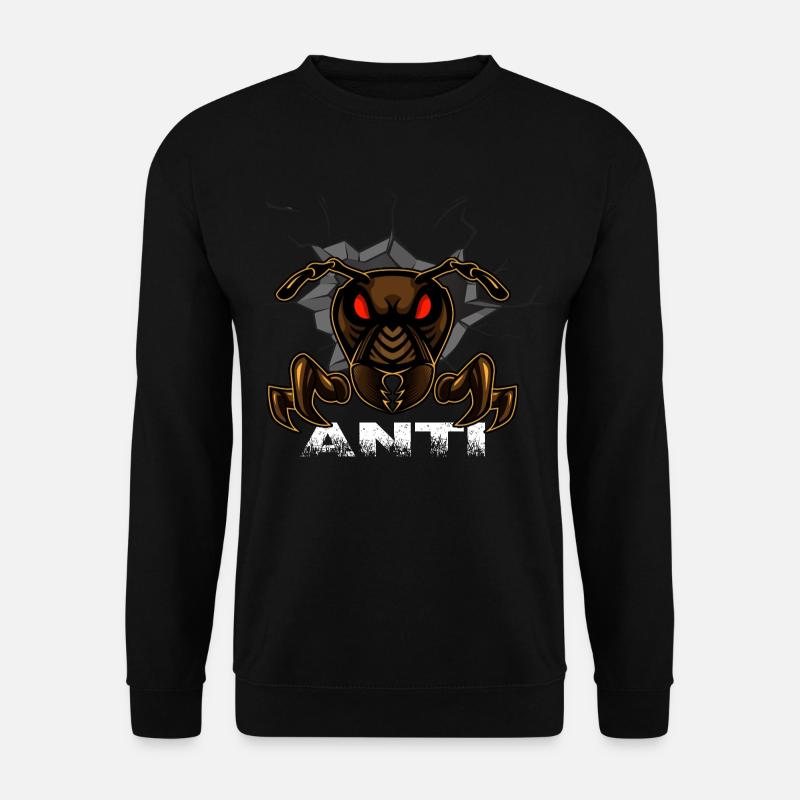 Fourmi État Fourmi Feu fourmi « anti » - Sweat-shirt Unisexe - noir