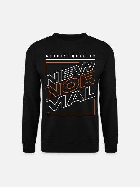 New Normal Urban Streetwear 2 - Unisex Pullover - Schwarz
