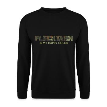 militär survival tactical bushcraft camoflage - Unisex Pullover - Schwarz - Vorne - Alina (178cm) & Michal (187cm)